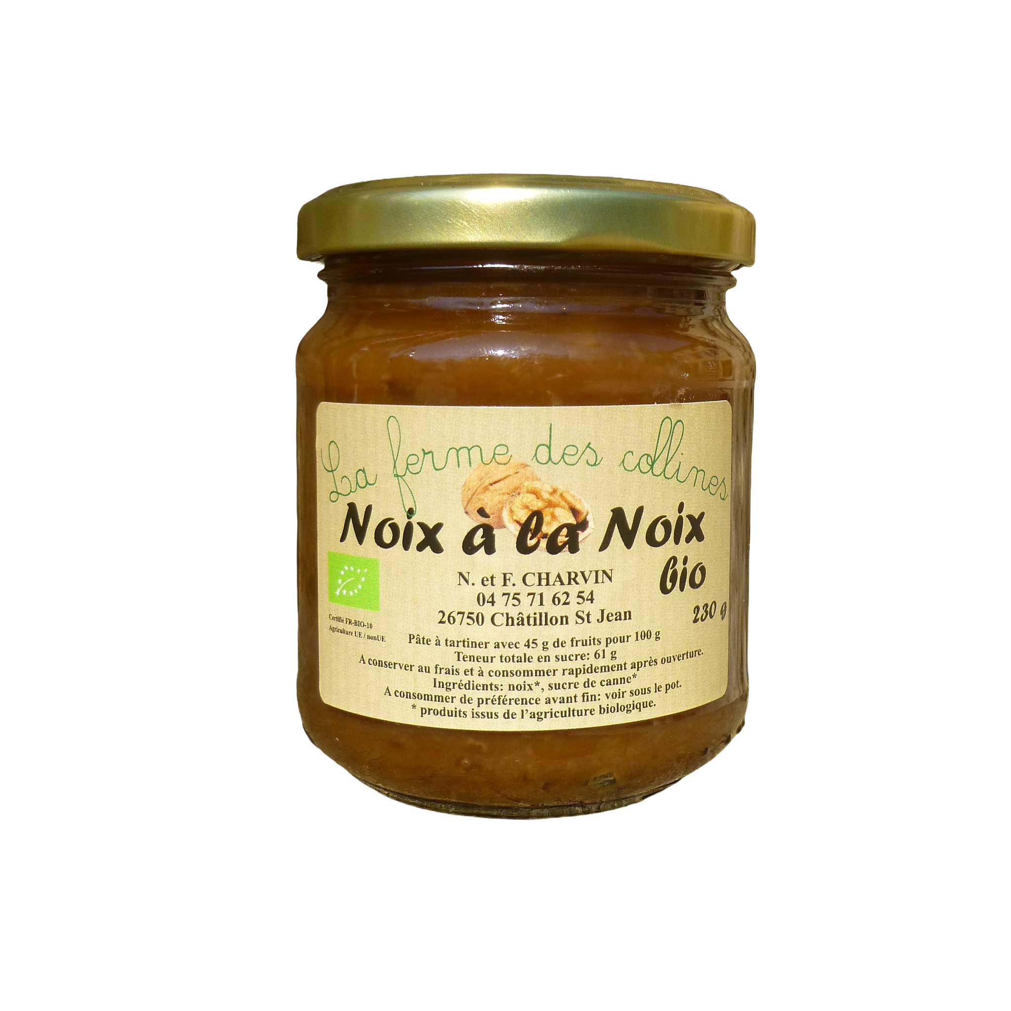 Pâte à tartiner - "Noix à la noix"