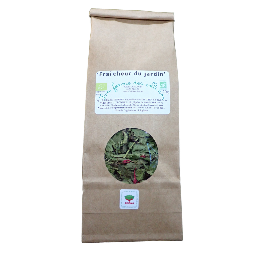 Tisane bio – « Fraîcheur du Jardin »